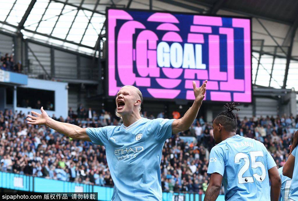 英超-哈蘭德破門羅德裏直紅 10人曼城2-0諾丁漢森林 
